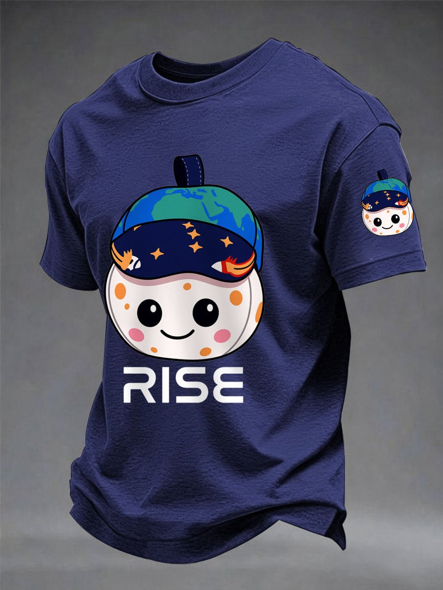 Men's Artemis II Printed Casual T-shirt