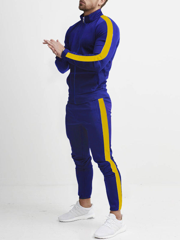 Men's Color Block 2-Piece Tracksuit