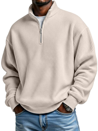 Men's Half-Zip Pullover Sweatshirt