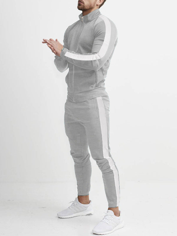 Men's Color Block 2-Piece Tracksuit