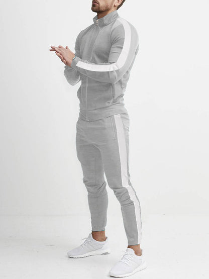 Men's Color Block 2-Piece Tracksuit