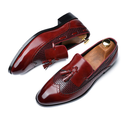 Business Casual Simple Fashion Men'S Leather Shoes