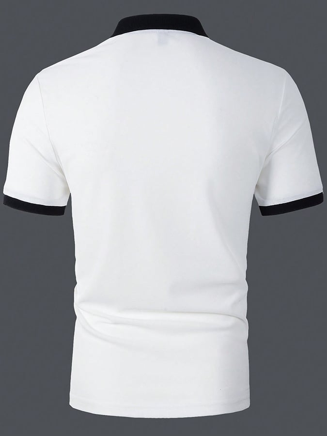Men's Faith Print Polo Shirt