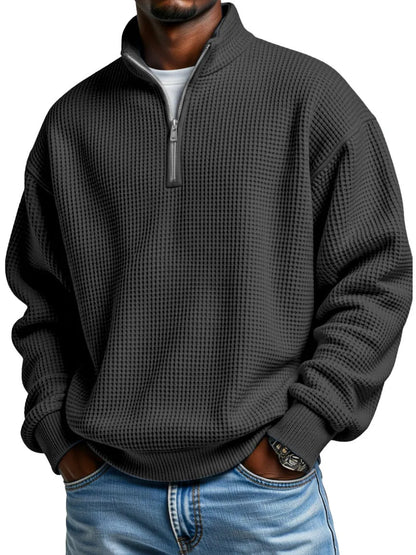 Men's Half-Zip Pullover Sweatshirt