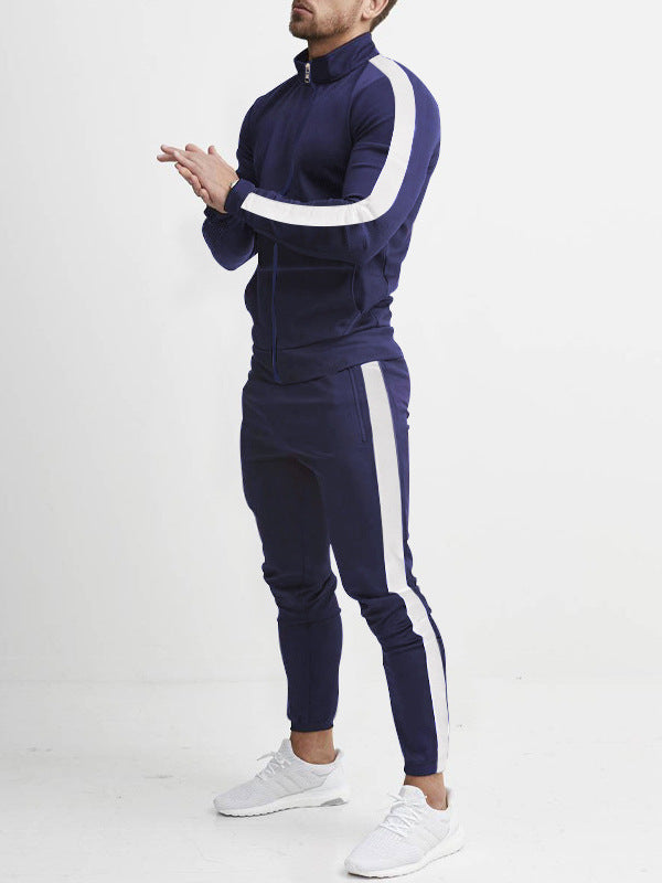 Men's Color Block 2-Piece Tracksuit