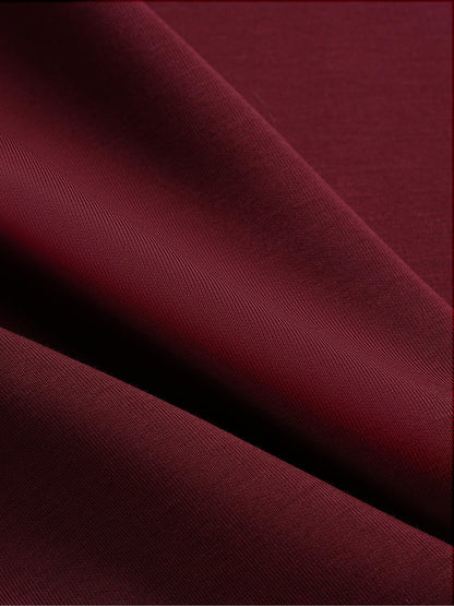 Modal Blend Long Sleeve Half Zip Polo