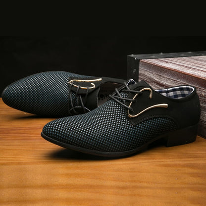 Men's Casual Pointed Toe Business Shoes