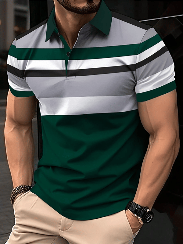 Men's Casual Business Fashion Polo Shirts