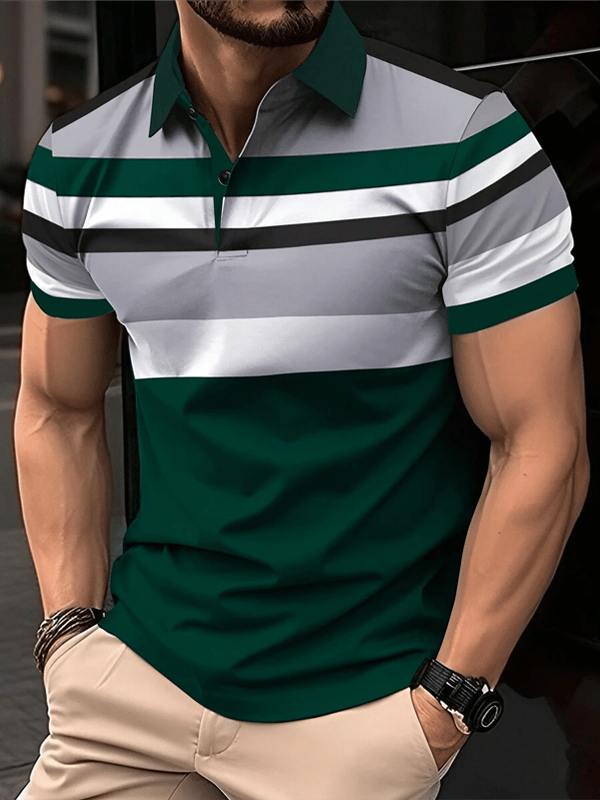 Men's Casual Business Fashion Polo Shirts