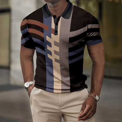 Men's Business Casual Polo Shirt