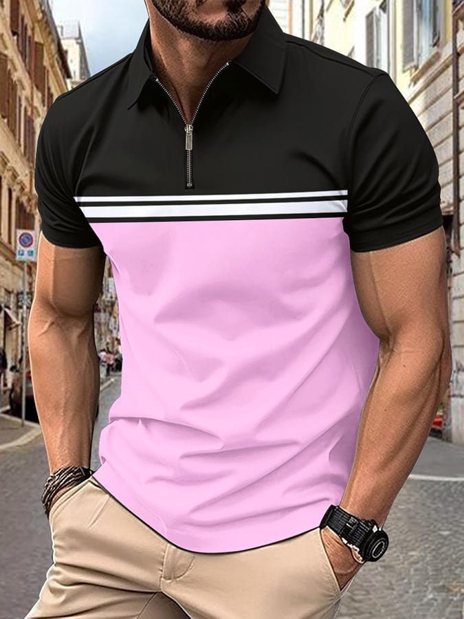 Men's Fashion Casual Polo Shirt