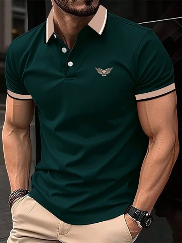 Men's Casual Business Fashion Polo Shirts
