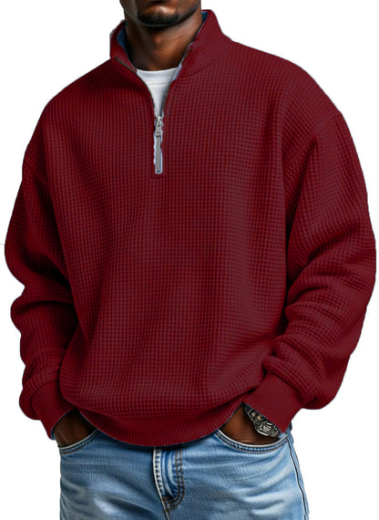 Men's Half-Zip Pullover Sweatshirt