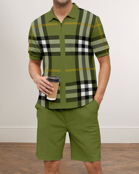 Men's Casual Summer POLO Set 041
