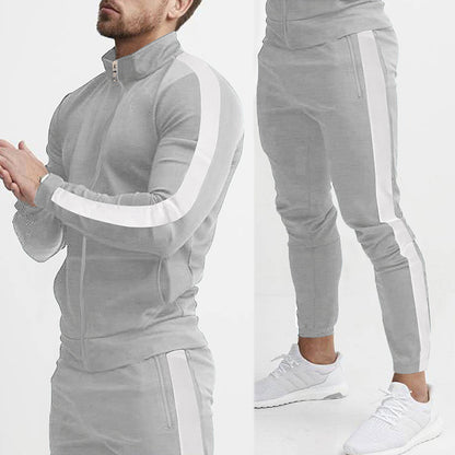 Men's Color Block 2-Piece Tracksuit