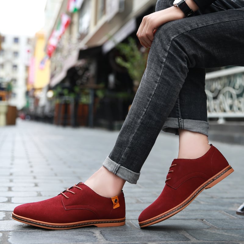 Summer Breathable Business Casual Plus Size Men'S Shoes