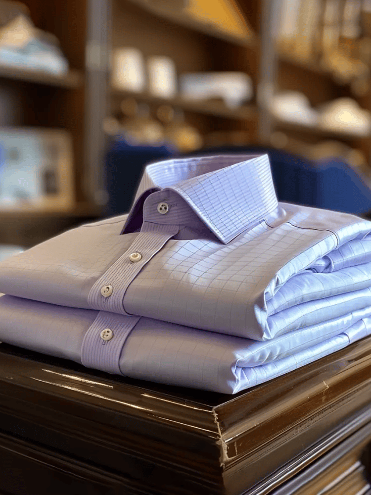 Men's Silk Business Luxury Long Sleeve Shirt