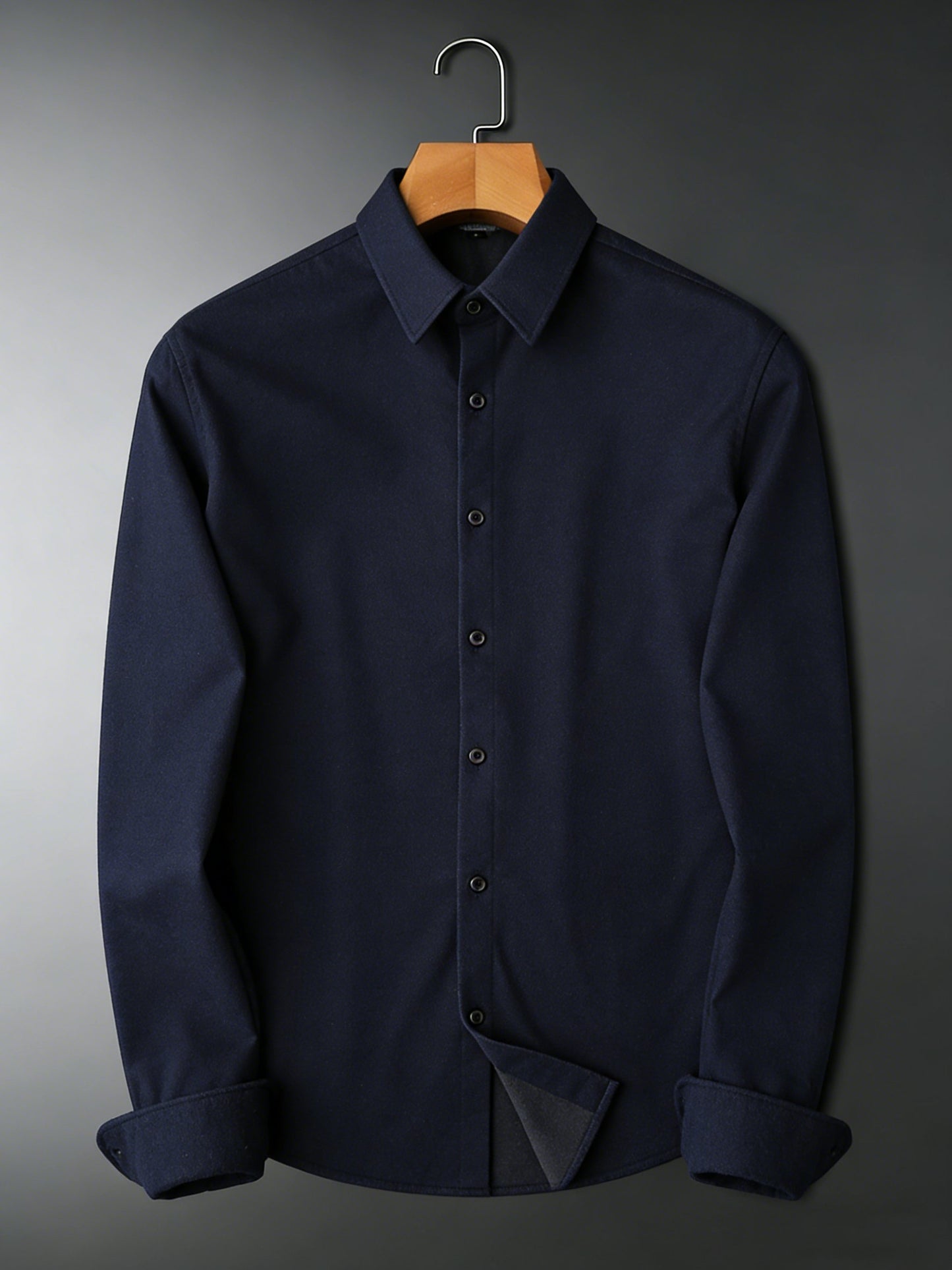 Premium Wrinkle-Resistant White Dress Shirt