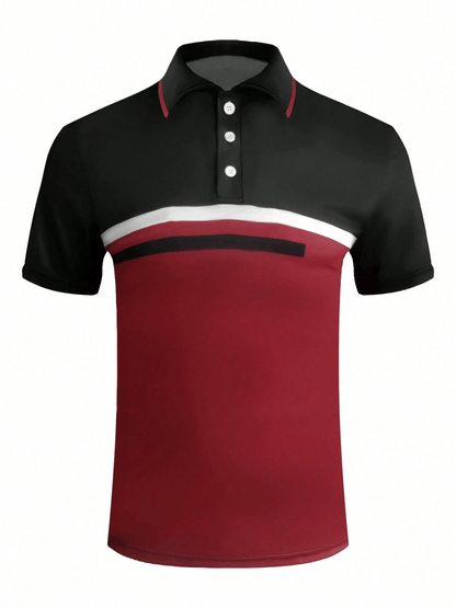 Men's Casual Business Fashion Polo Shirts