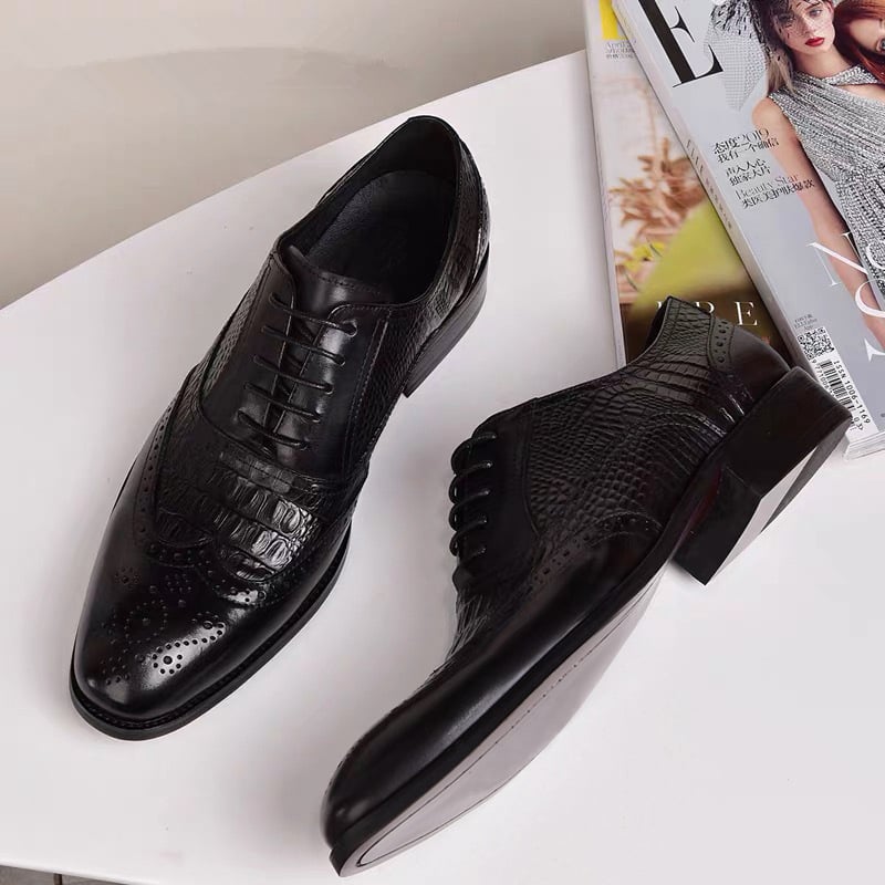 Men's Casual Pointed Toe Business Shoes