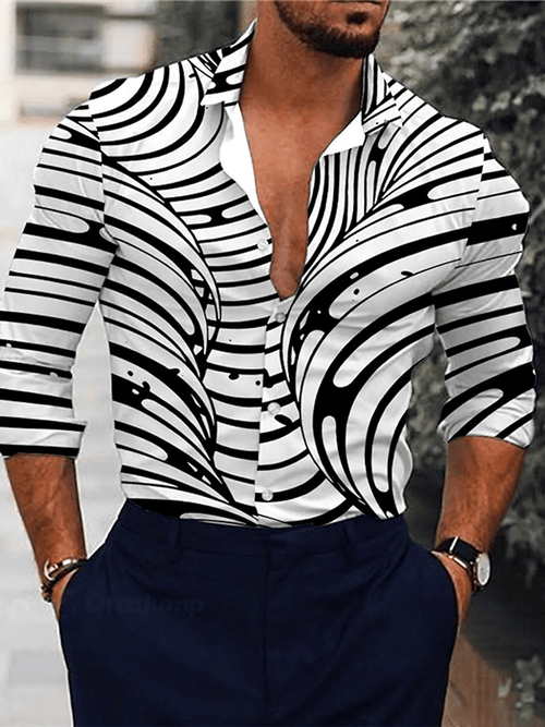 Men's Luxury Business Long Sleeve Shirt
