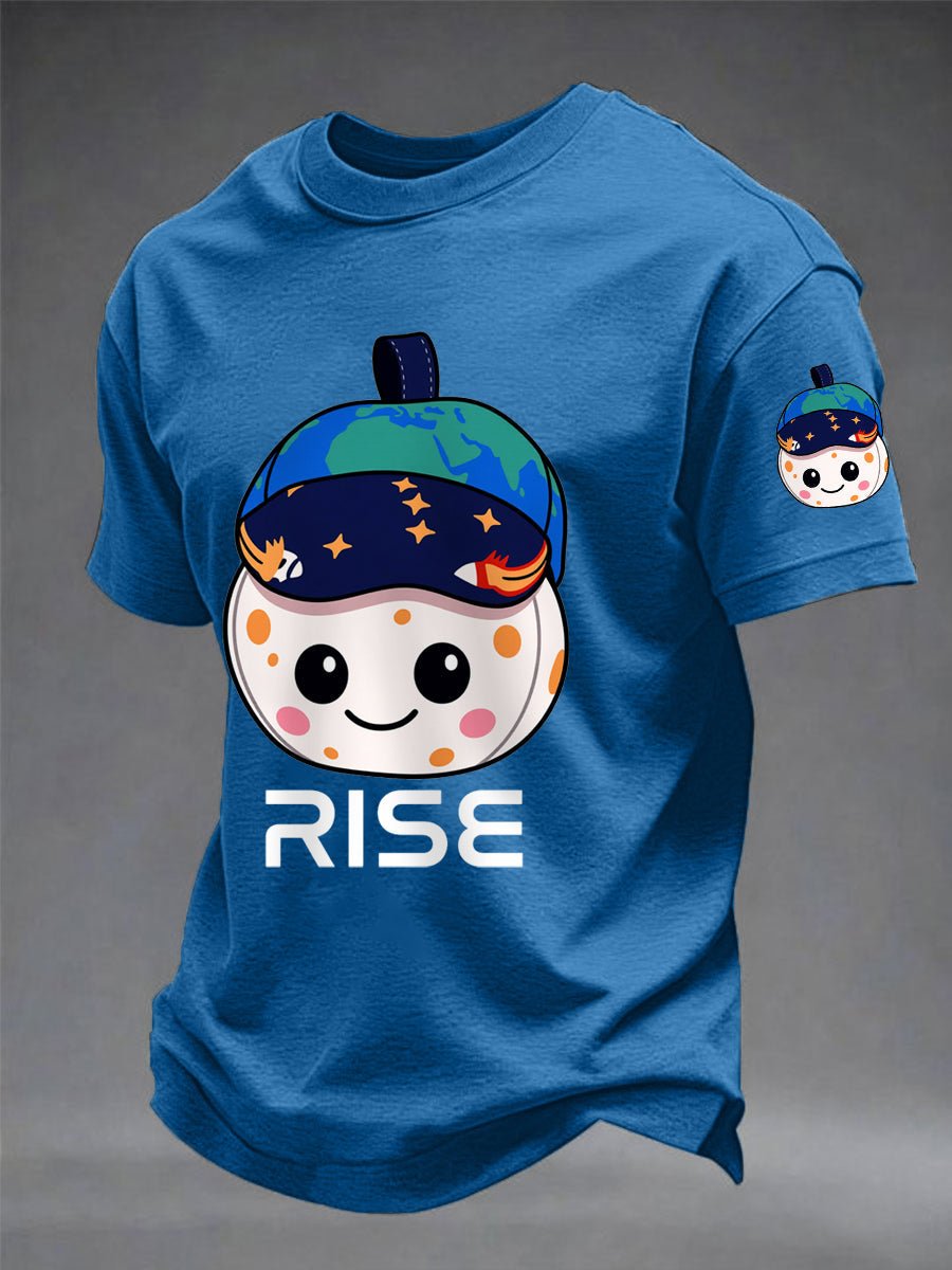 Men's Artemis II Printed Casual T-shirt
