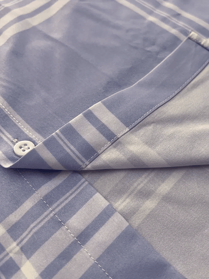 Men's Plaid Business Casual Shirt