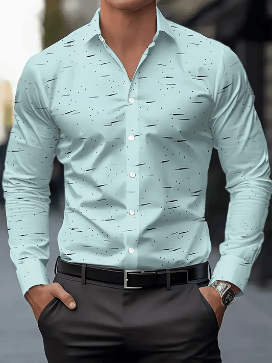 Men's Luxury Business Long Sleeve Shirt