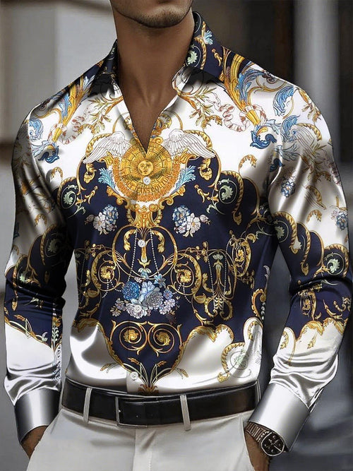 Men's Elegant And Classic Business Long-Sleeve Shirt