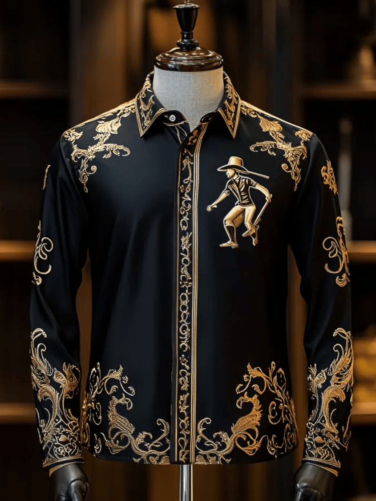 Men's Luxury Business Long Sleeve Shirt