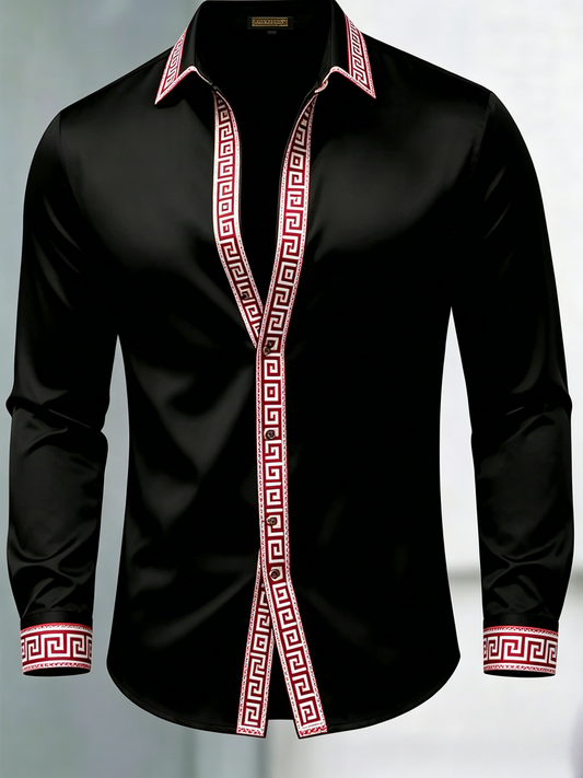 Men's Luxury Gorgeous Long Sleeve Shirt