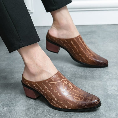 Men'S Casual British Trendy Leather Shoes