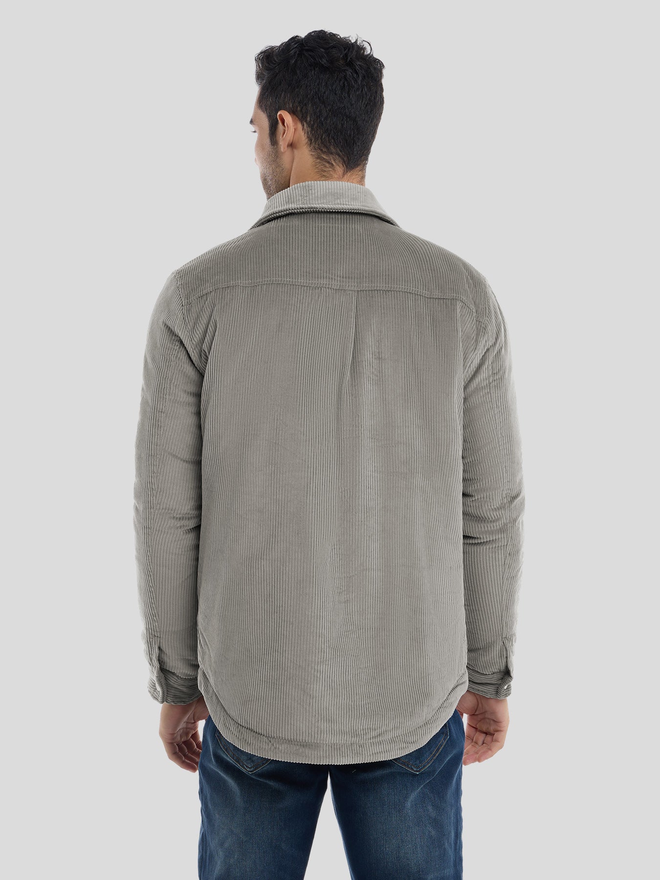 Corduroy Quilted Jacket
