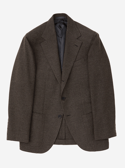 Men's Fashionable Twill Design Single Breasted Pocket Design Casual Suit
