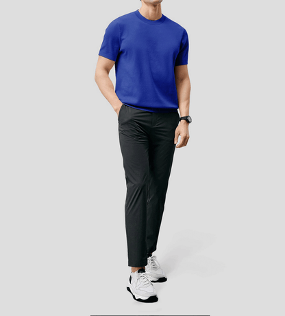 GentleKnit Short Sleeve Knitted T-Shirt