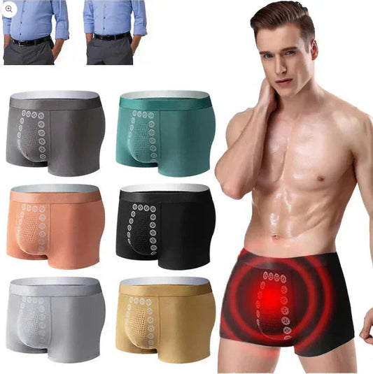 Men s Ice Silk Briefs Boxers _ 6 Pieces /Set