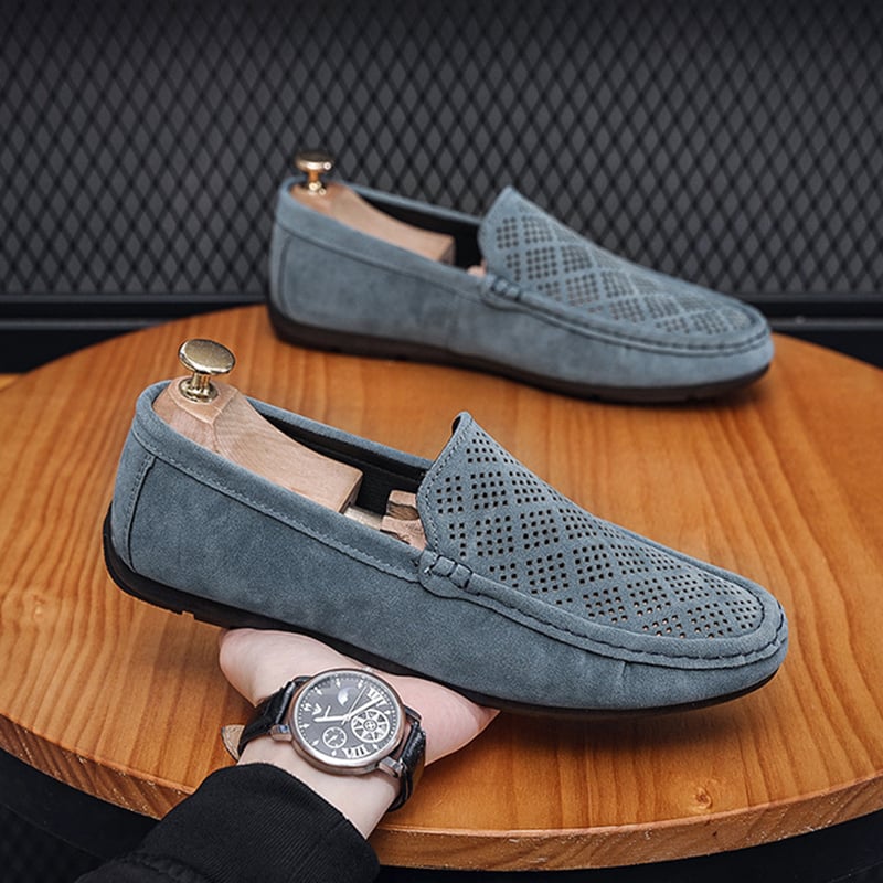 Breathable Hollowed Out Casual Trend Hooded Lefu Shoes