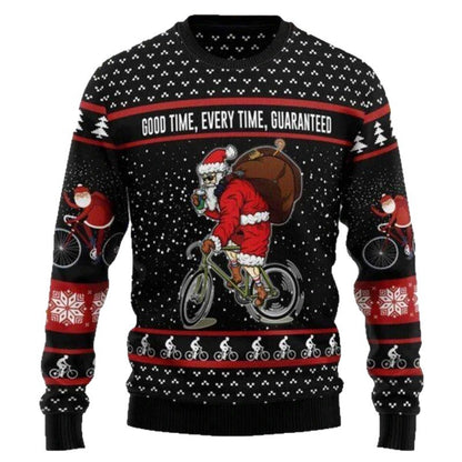 Men Fashion Autumn And Winter Graphics Christmas Casual Sweater