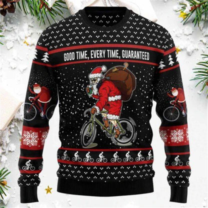 Men Fashion Autumn And Winter Graphics Christmas Casual Sweater