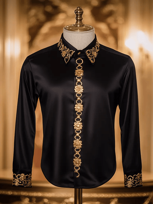 Men's Luxury Business Long Sleeve Shirt