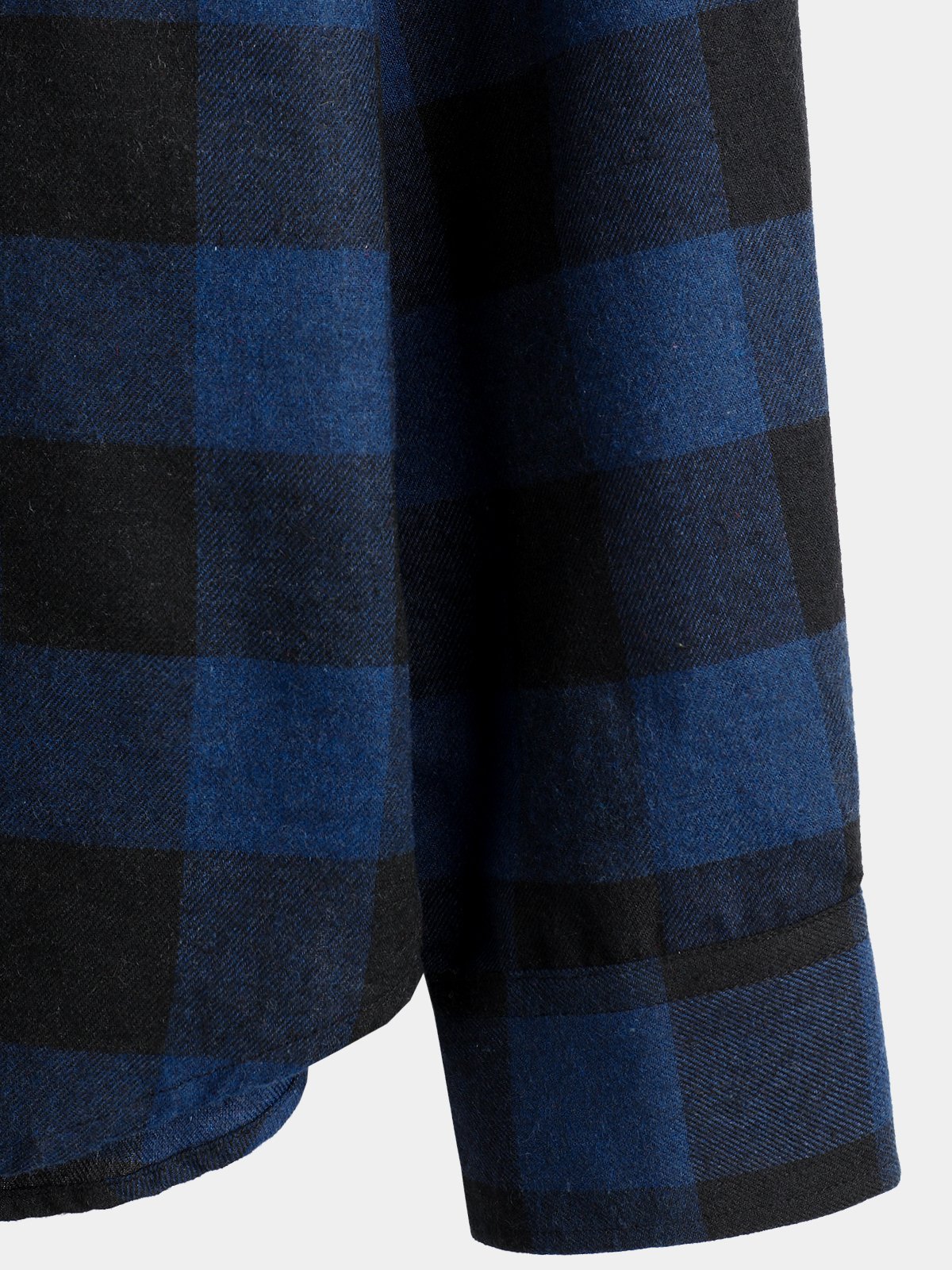 Men's Cotton Long Sleeve Plaid Shirt