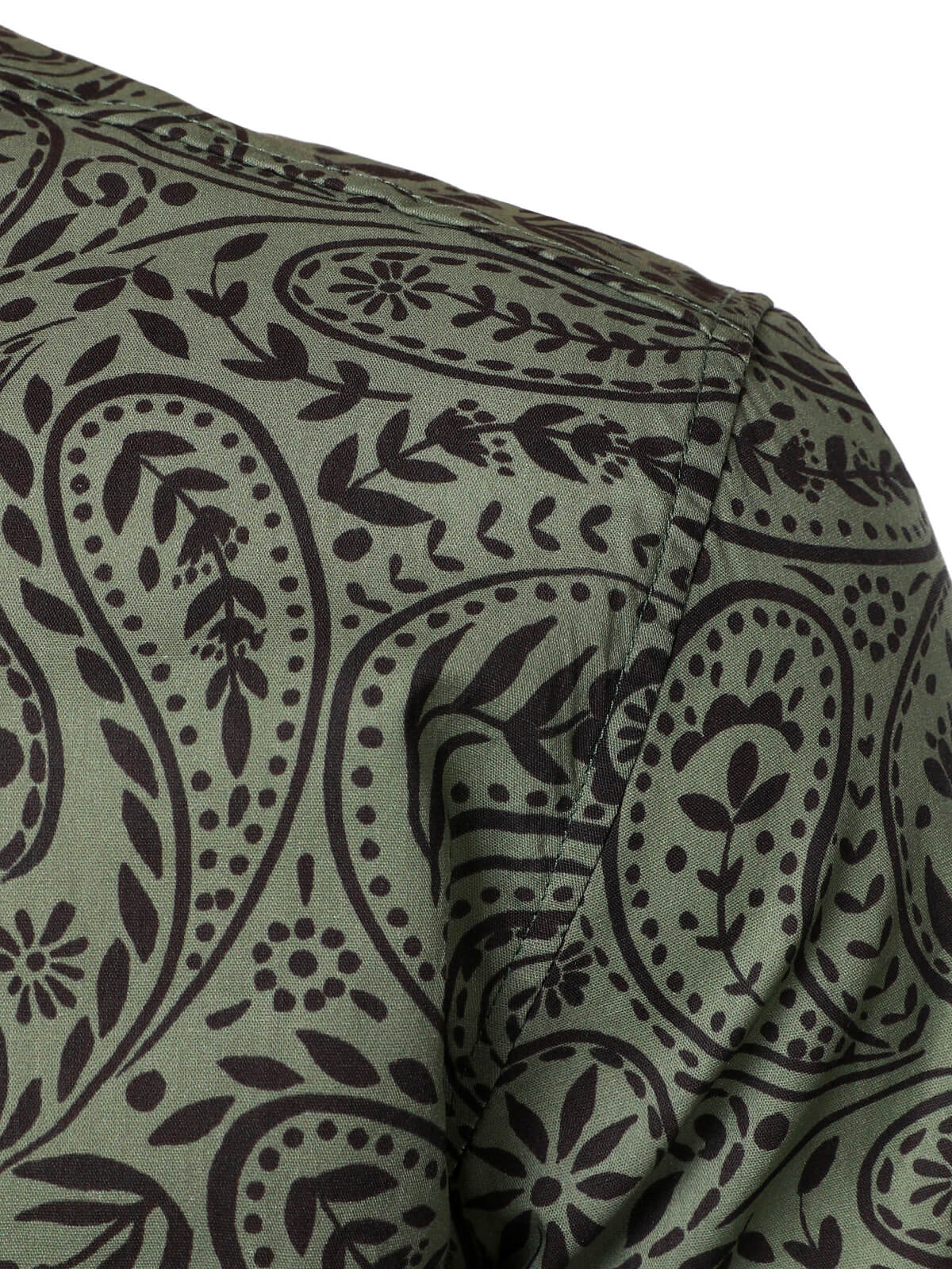 Men's Retro Paisley Cotton Breathable Long Sleeve Shirt