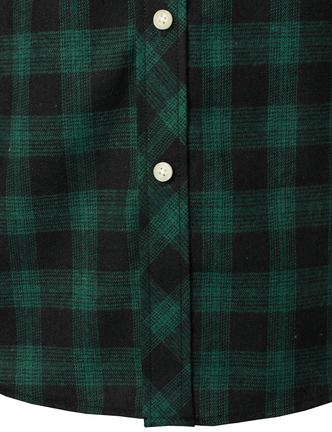 Men's Casual Plaid Double Pocket Flannel Checkered Button Up Long Sleeve Shirt