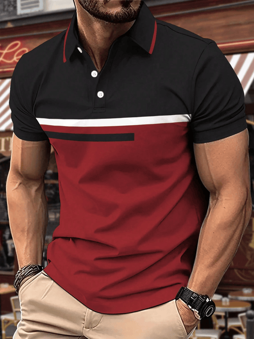 Men's Casual Business Fashion Polo Shirts