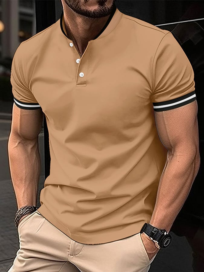 Men's Fashion Casual Polo Shirt