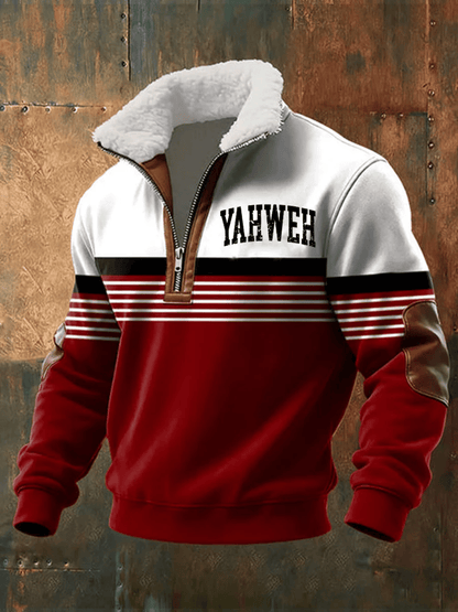 Men's Yahweh Faith Print Sweatshirts