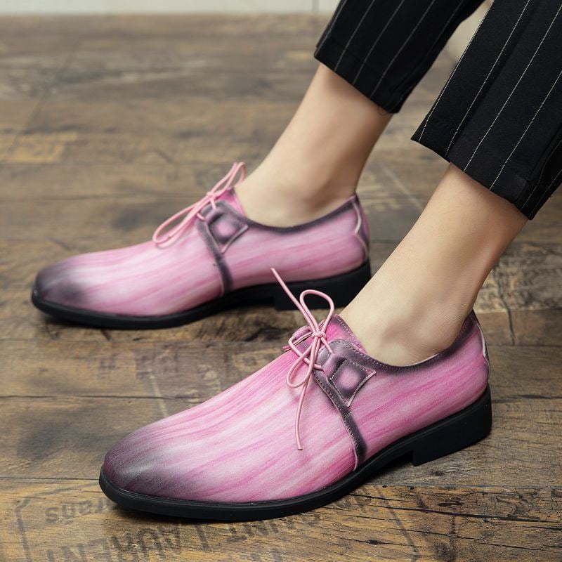 Men's British Style Business Formal Versatile Leather Shoes
