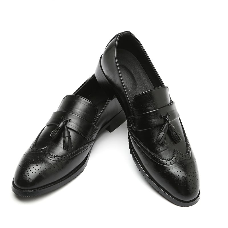 Men's Fashion Vintage Tassel Leather Shoes