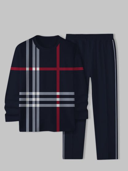 Relaxed Zipper Long Sleeve Two Piece Set