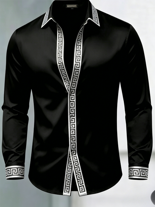 Men's Luxury Gorgeous Long Sleeve Shirt